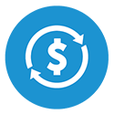 Cost control icon 125